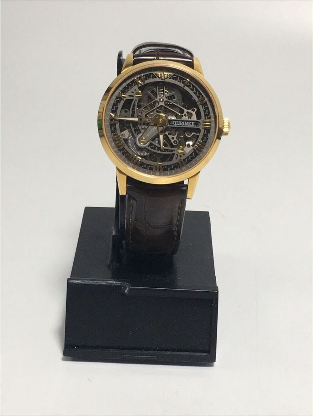 Oupinke Mechanical Automatic Skeleton Watch - Waterproof